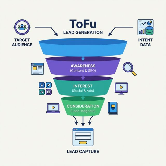 Top of funnel lead generation strategy